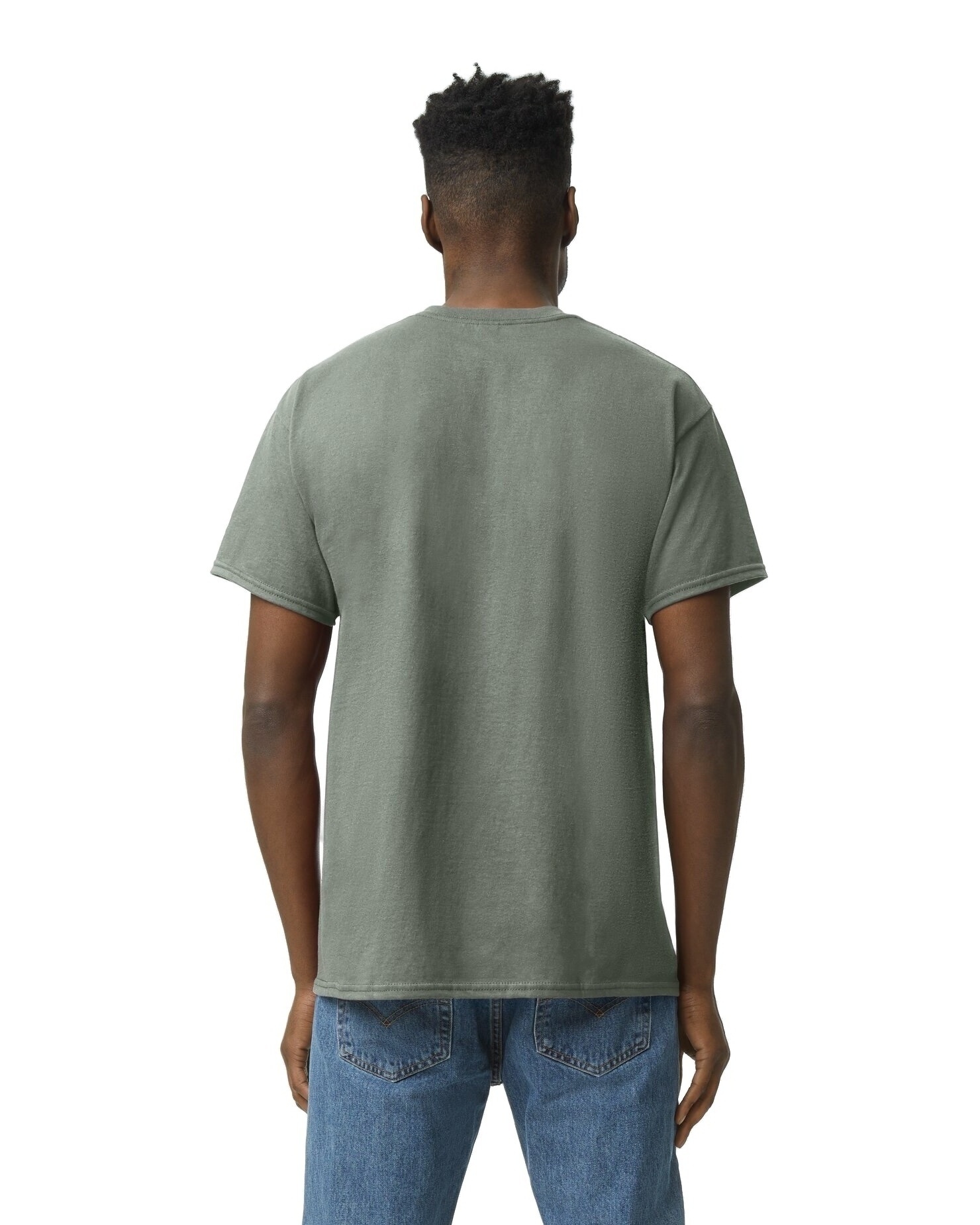 Gildan G500 Heather Military Green