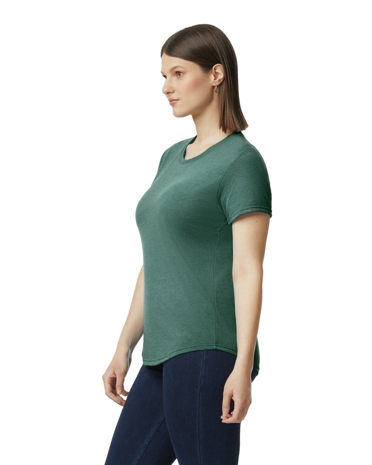 Gildan 6750L Heather Dark Green