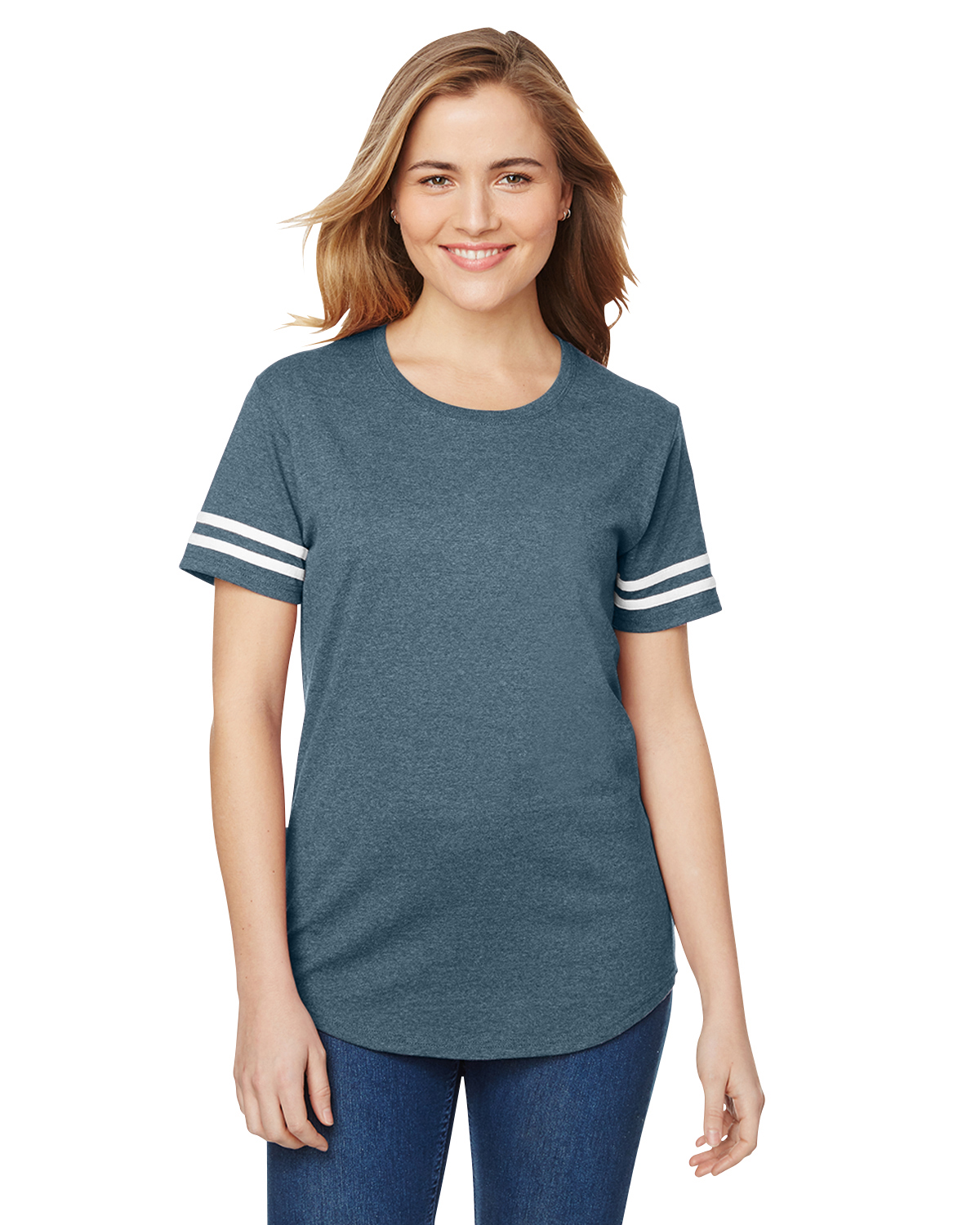 Picture for Heather Navy / White