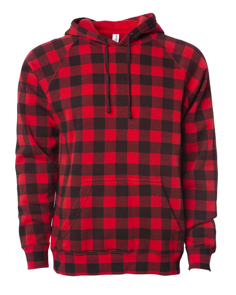Independent Trading PRM33SBP Red Buffalo Plaid