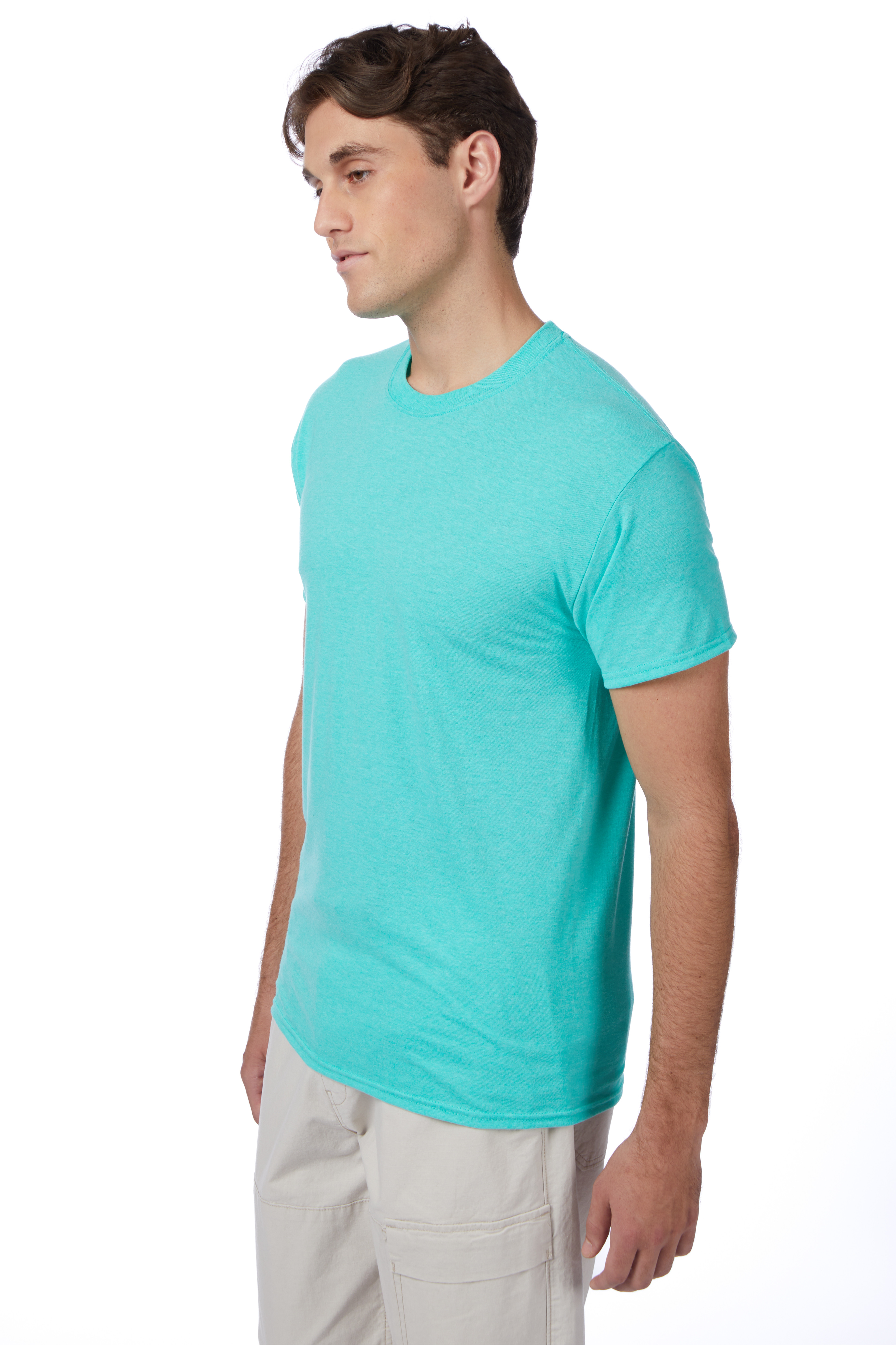 Hanes 42TB Brzy Green Triblend