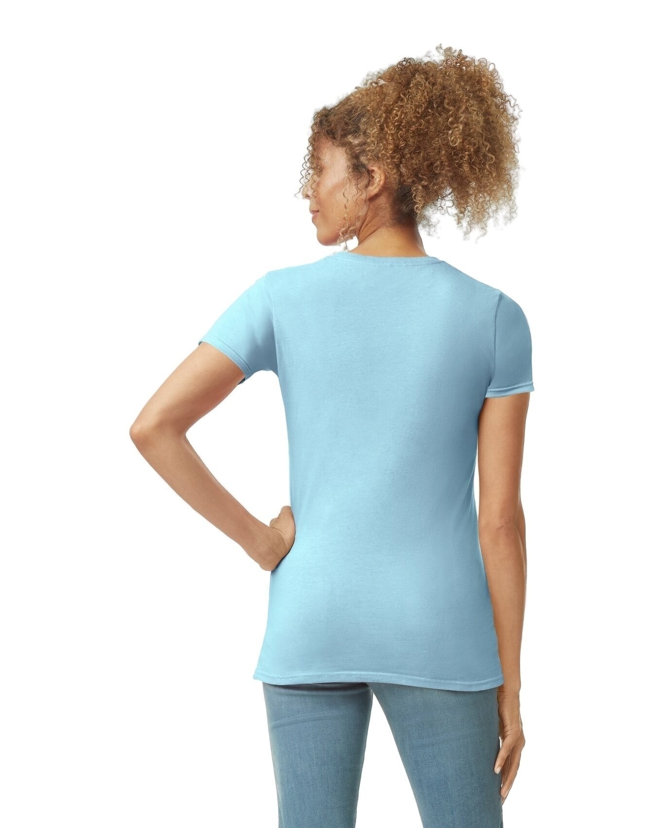 Gildan G640L Light Blue