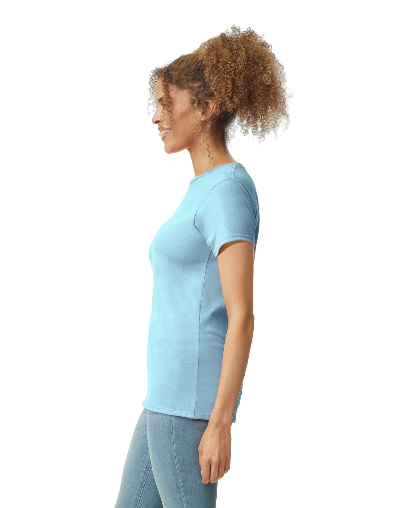 Gildan G640L Light Blue