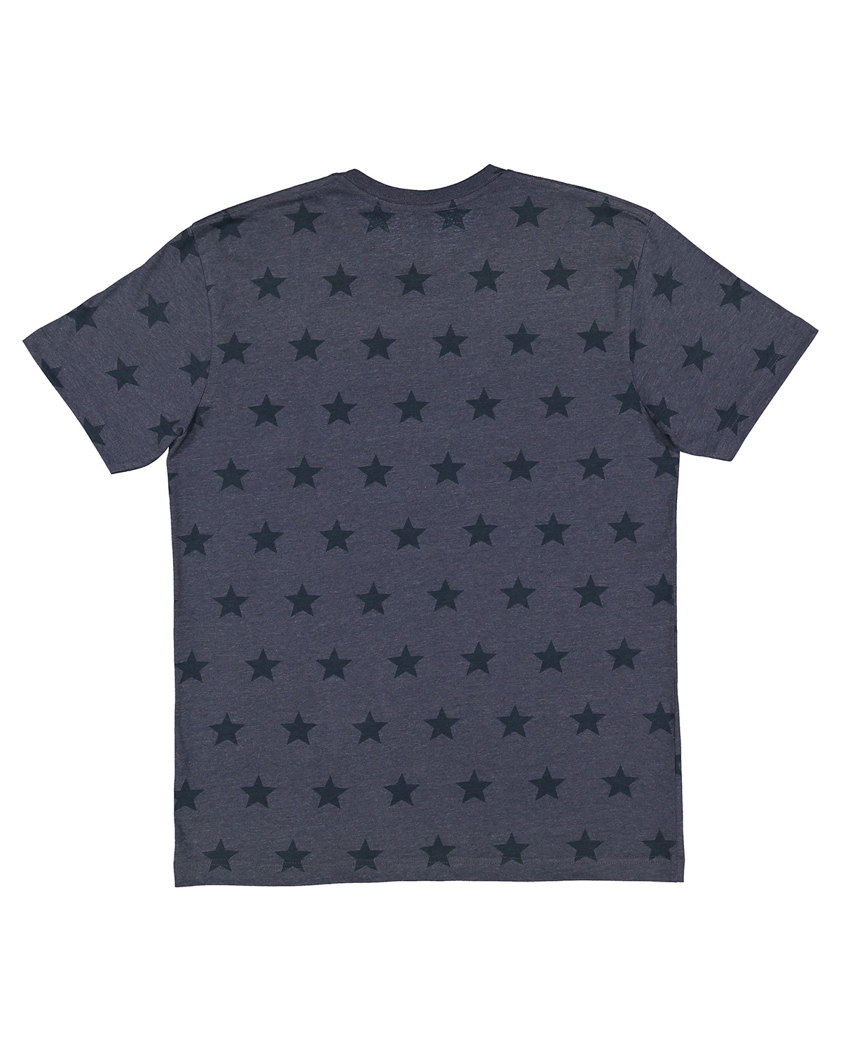 Code Five Unisex Star Print T Shirt 3929 Denim Star | Jiffy