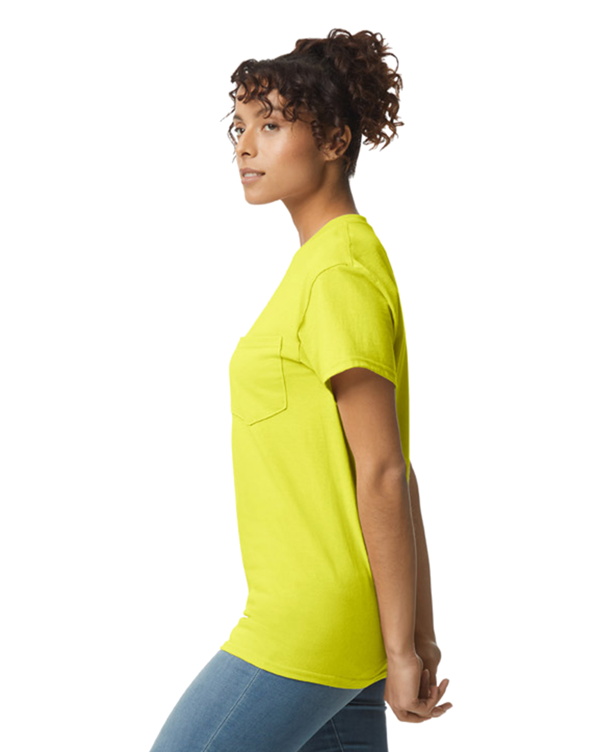 Gildan G230 High Viz Safety Green