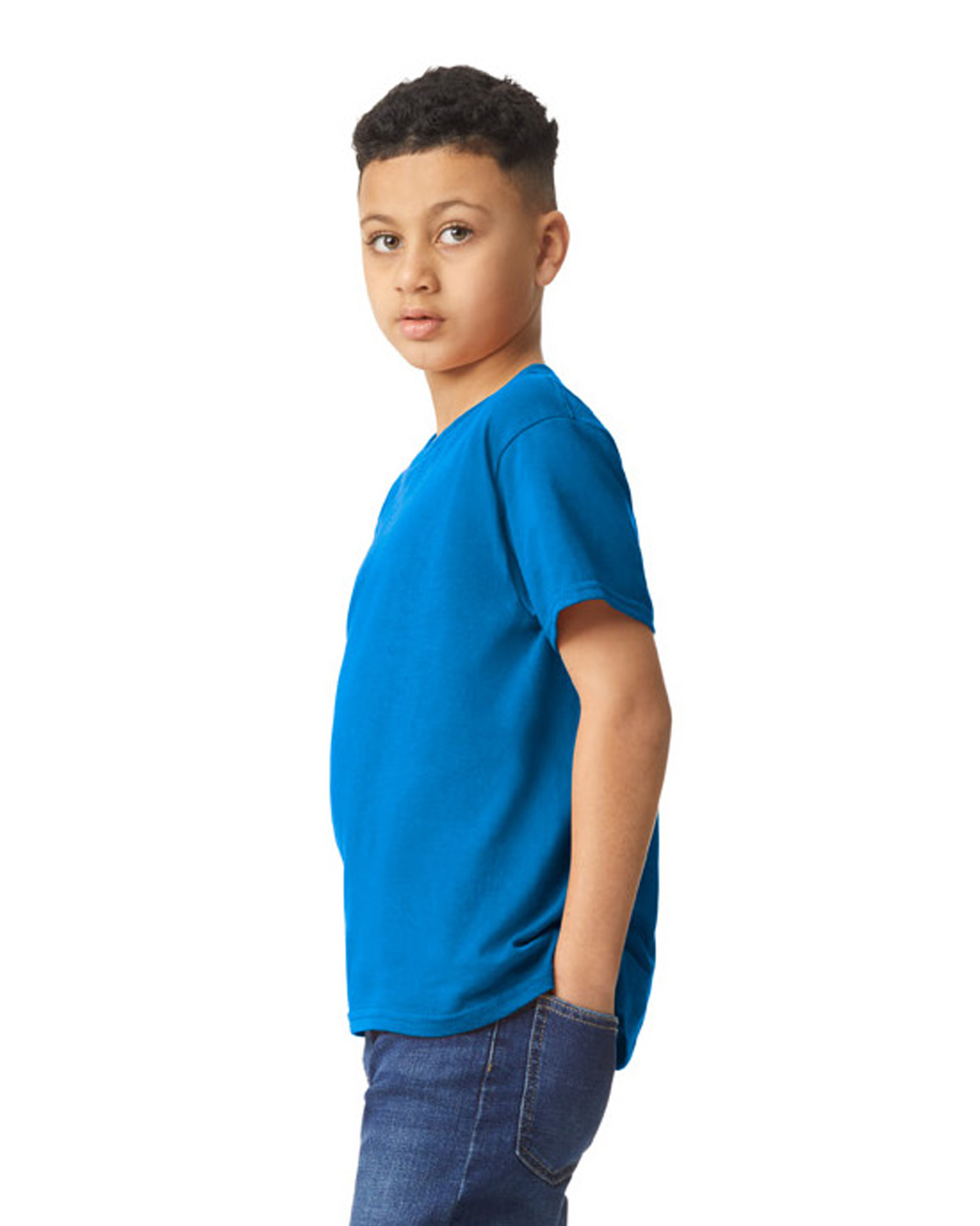 Neon blue t-shirt colors hotsell