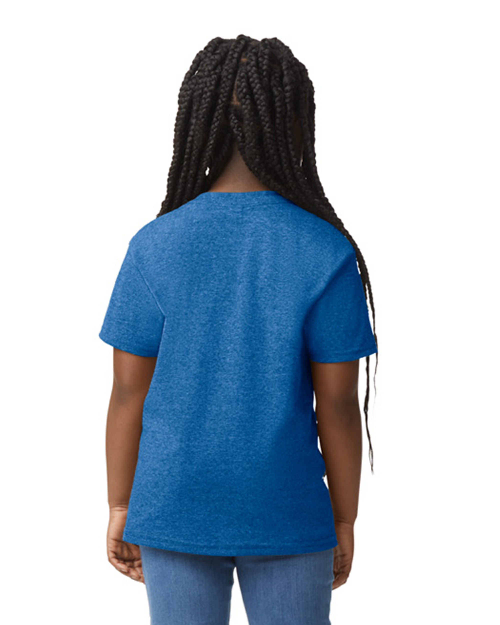 Gildan G800B Heather Deep Royal