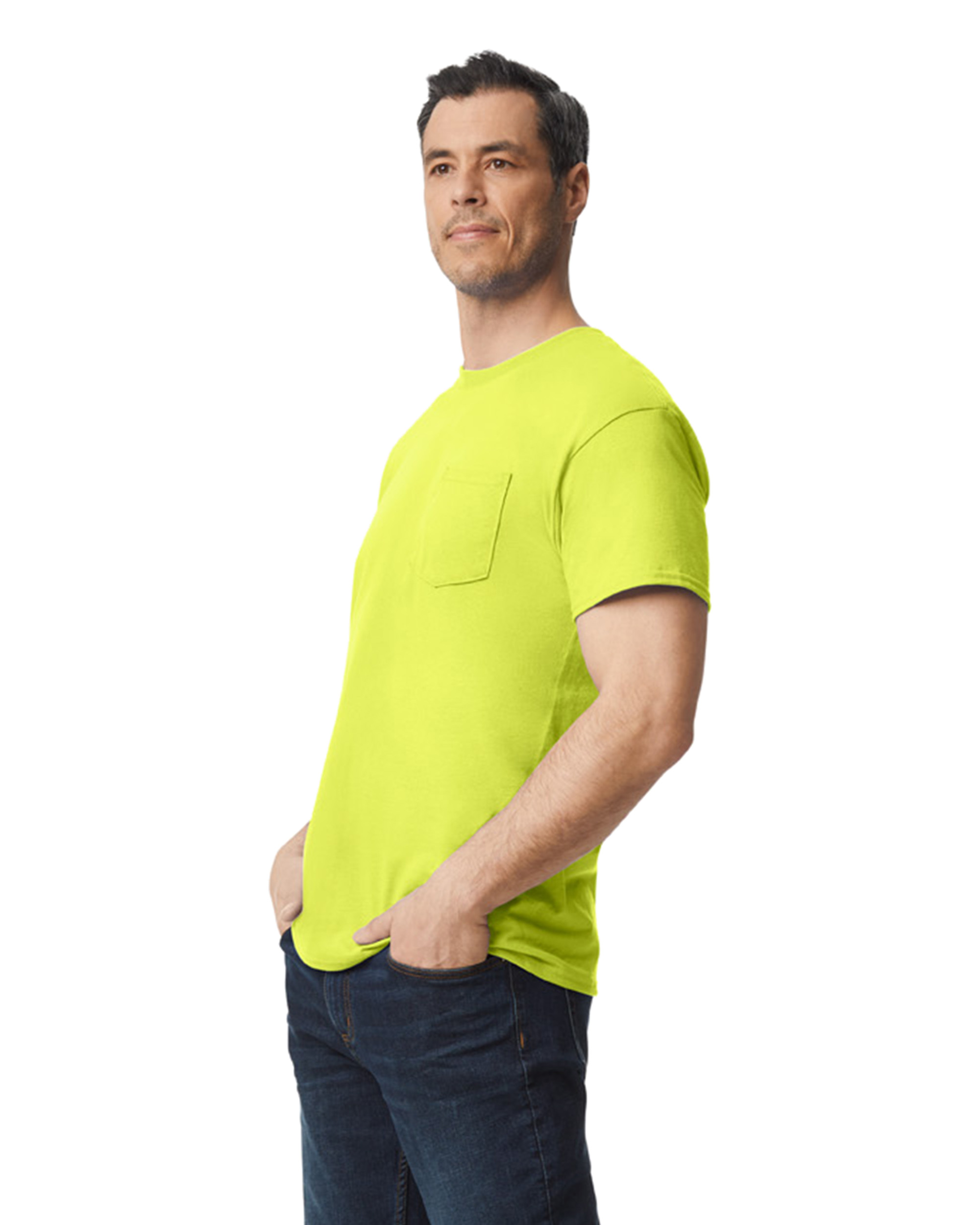 Gildan G830 Safety Green