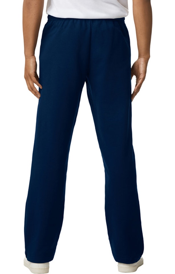 Gildan Unisex Heavy Blend™ 50/50 Open Bottom Sweatpants G184 Navy