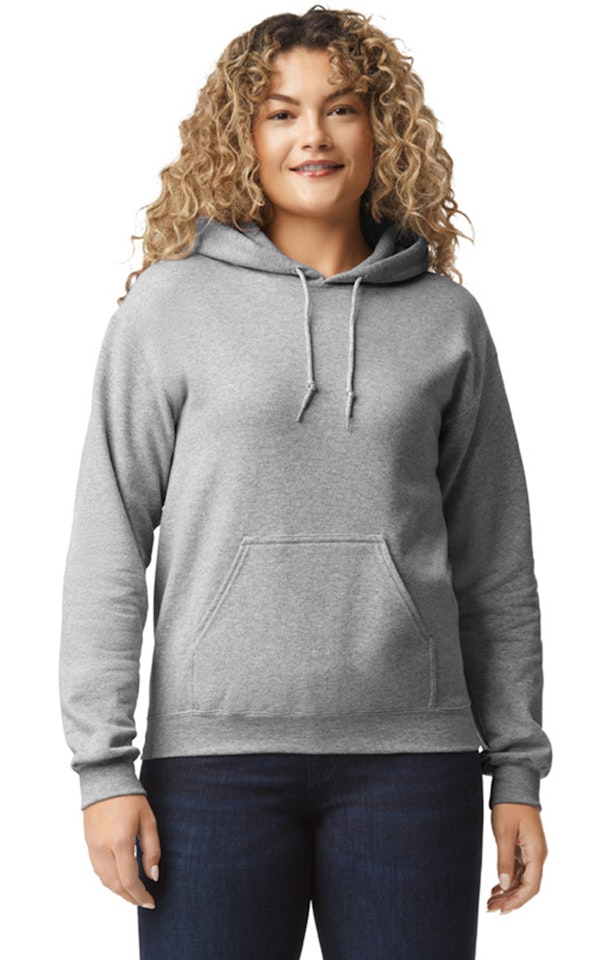 Gildan Unisex Heavy Blend™ 50/50 Hoodie G185 Sport Gray Jiffy