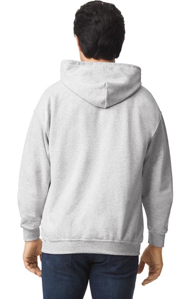 Ash Grey Gildan Hoodies Gildan Ash Gray Hoodie Gildan Hoodie (on Man)