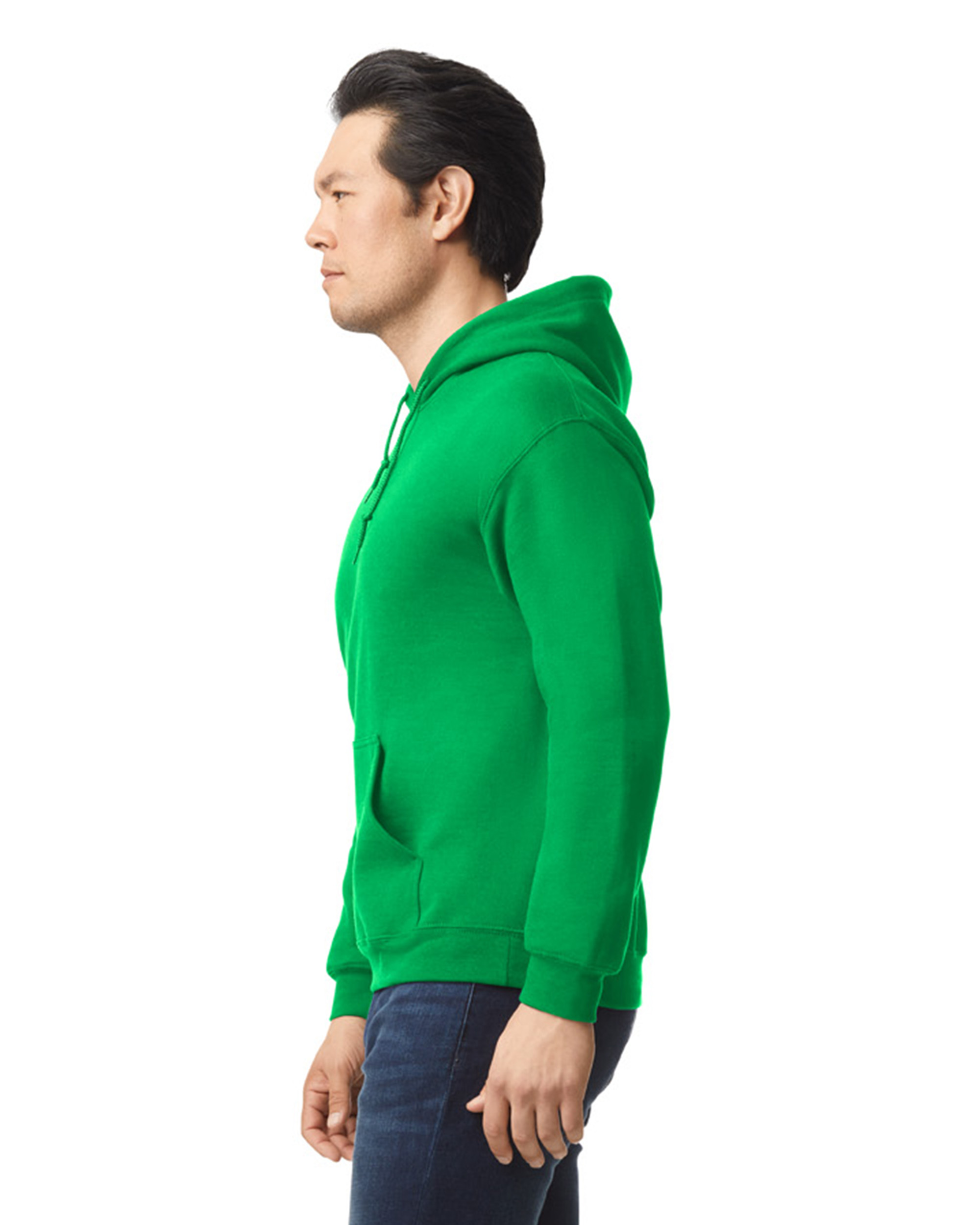 Gildan Unisex Heavy Blend 50 50 Hoodie G185 Irish Green Jiffy