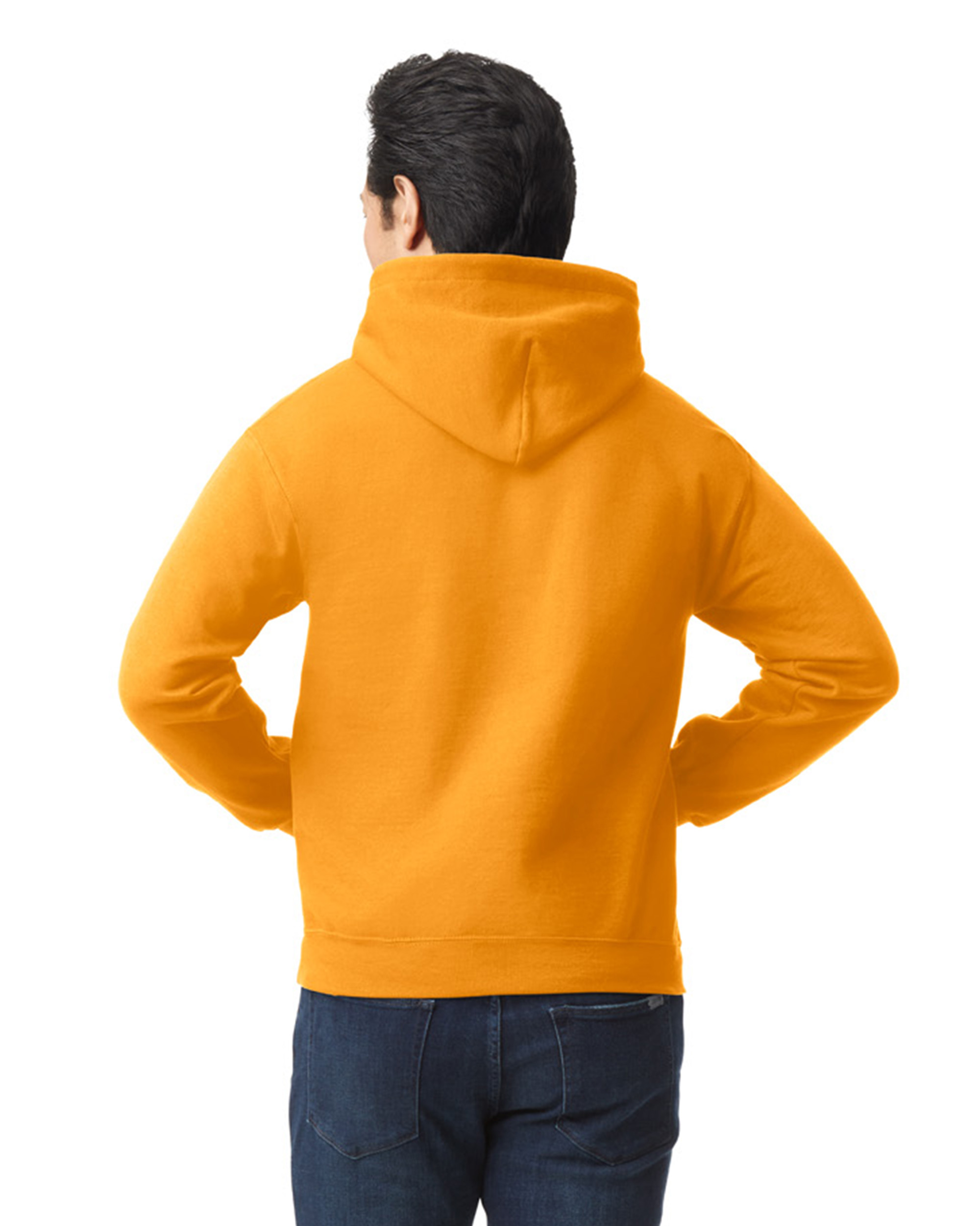 Gildan Unisex Heavy Blend™ 50/50 Hoodie G185 Gold | Jiffy