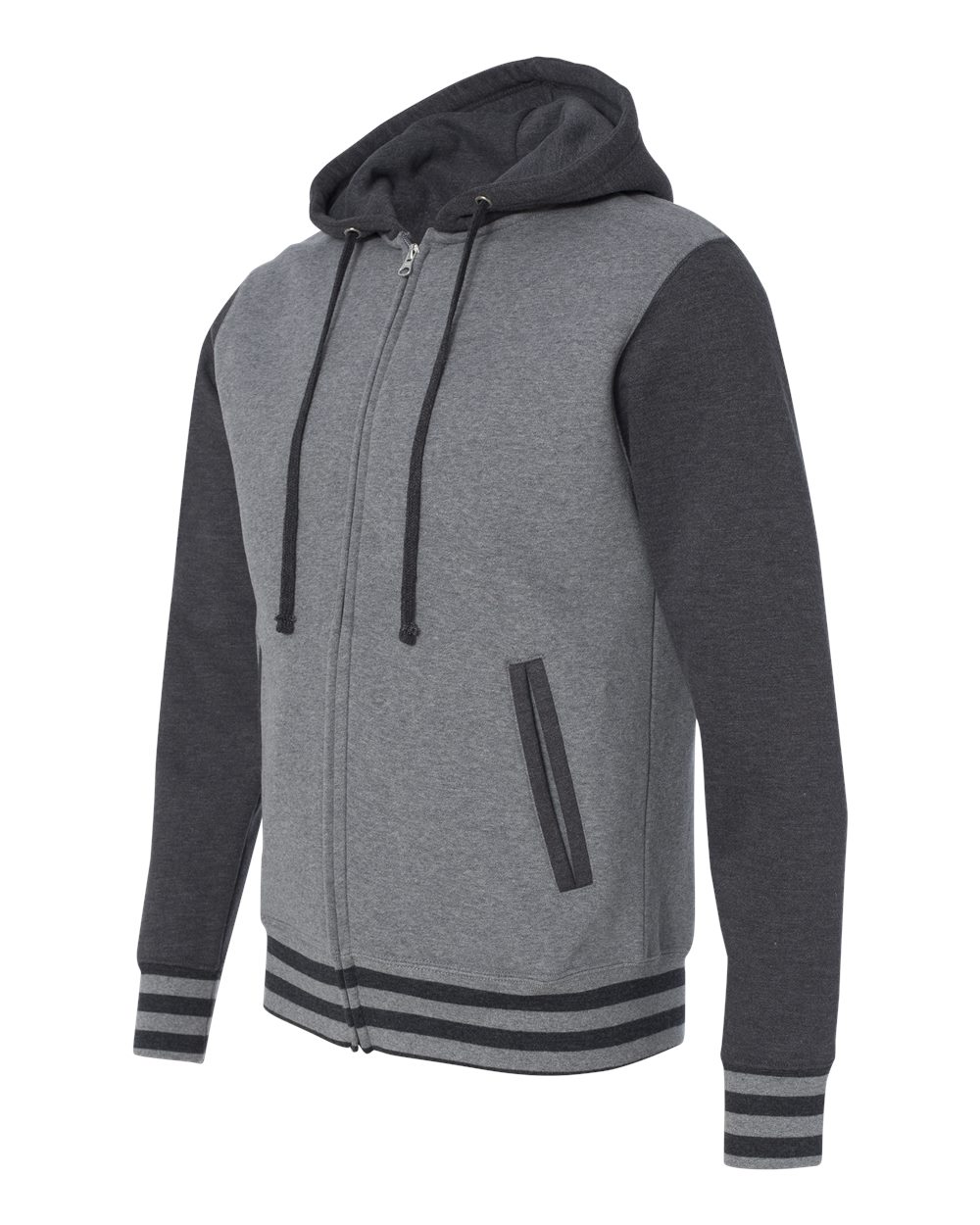 Independent Trading IND45UVZ Gunmetal Heather / Charcoal Heather