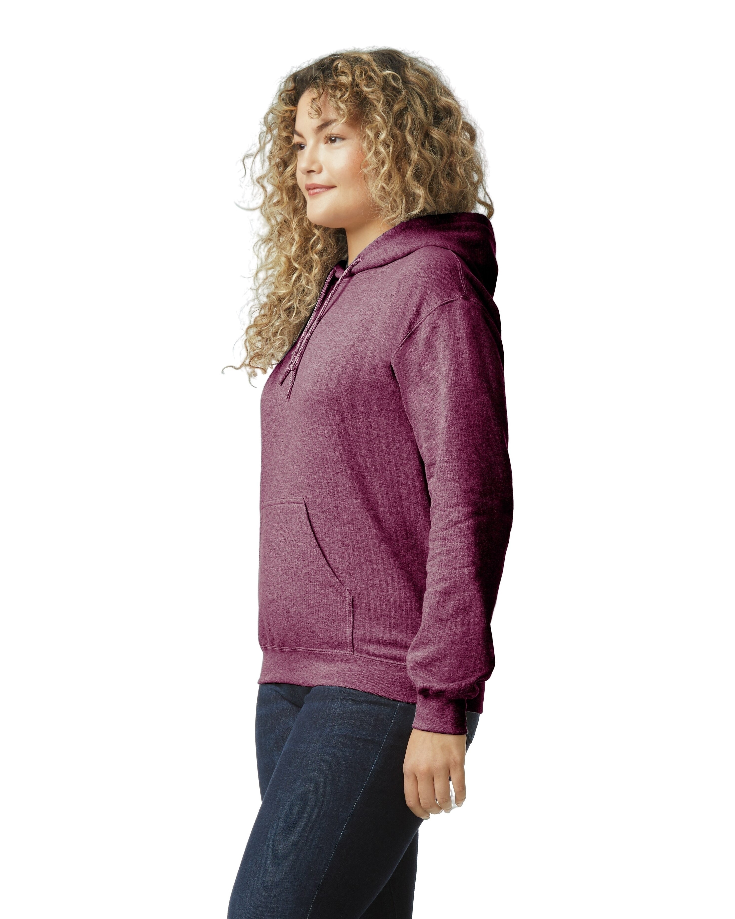 Gildan G185 Heather Sport Dark Maroon