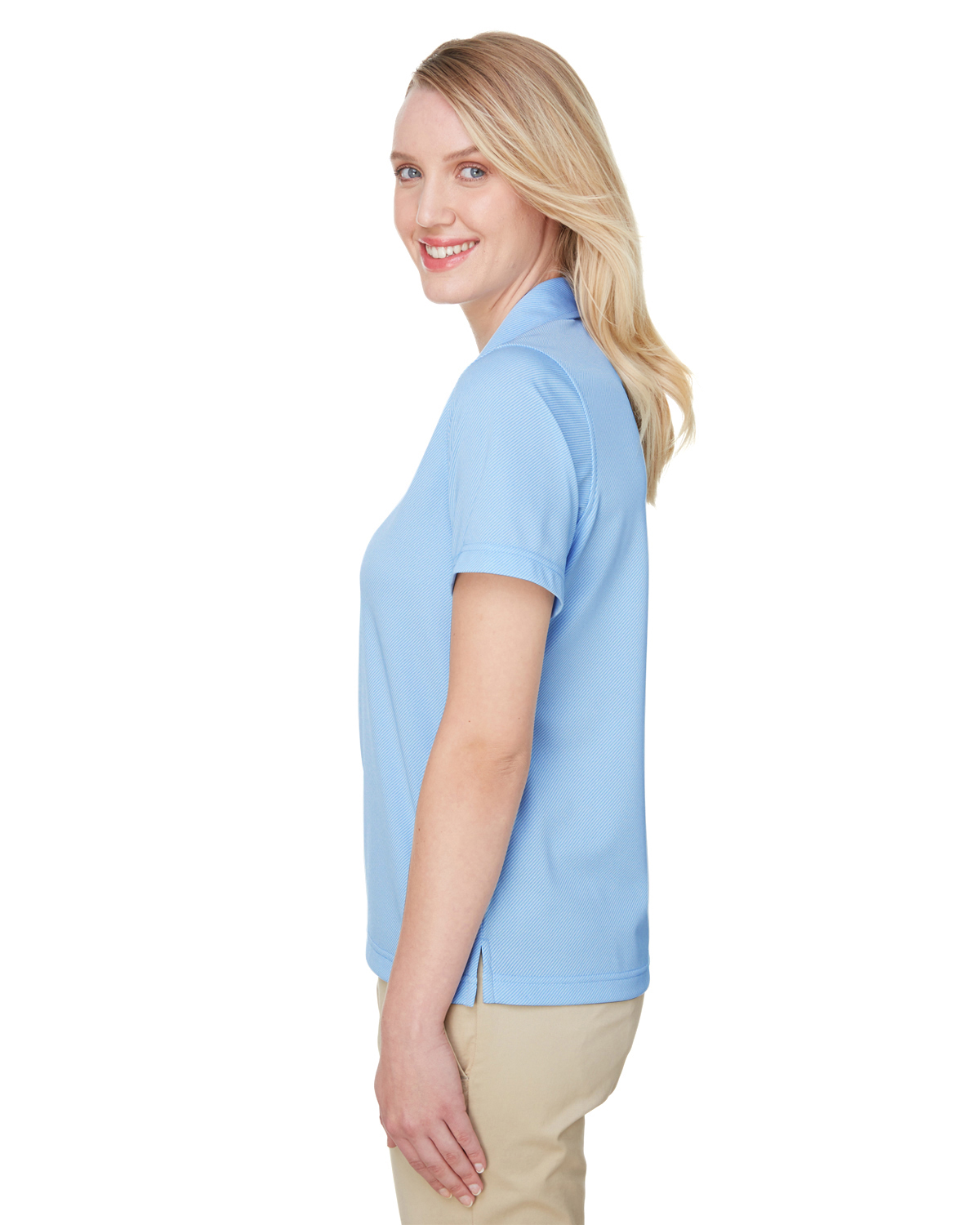 UltraClub UC102W White / Columbia Blue