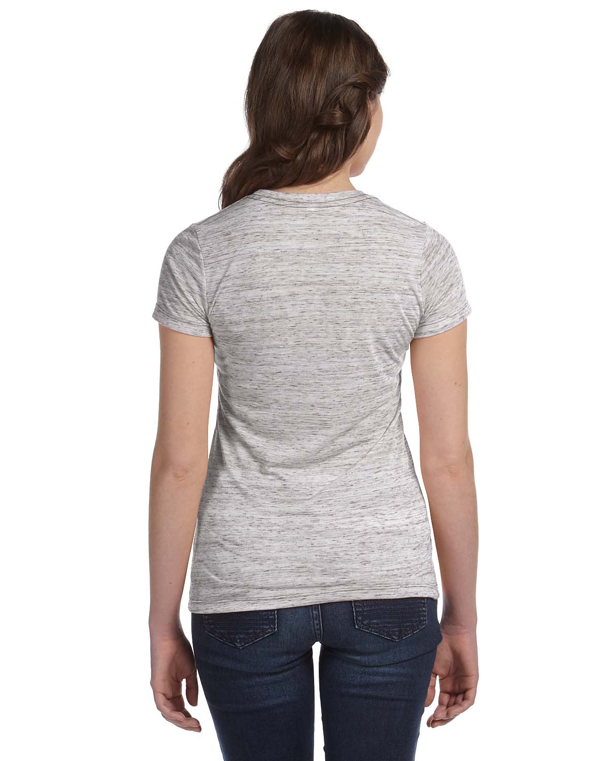 Bella + Canvas 6650 White Marble