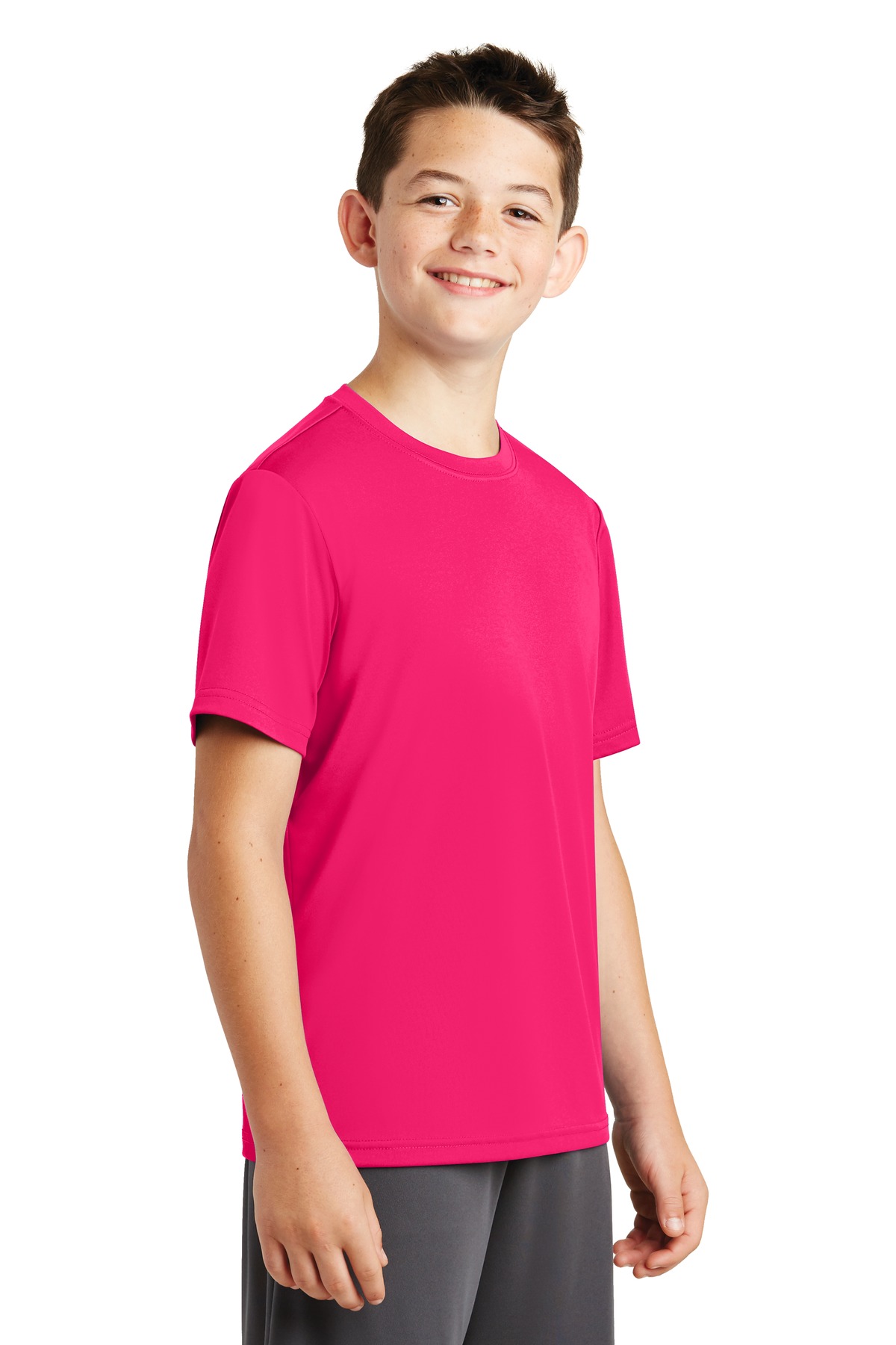 Sport-Tek YST320 Pink Raspberry