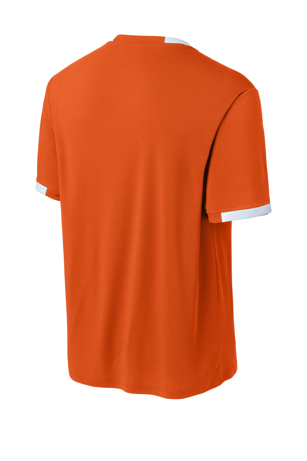 Sport-Tek ST440 Deep Orange/ White