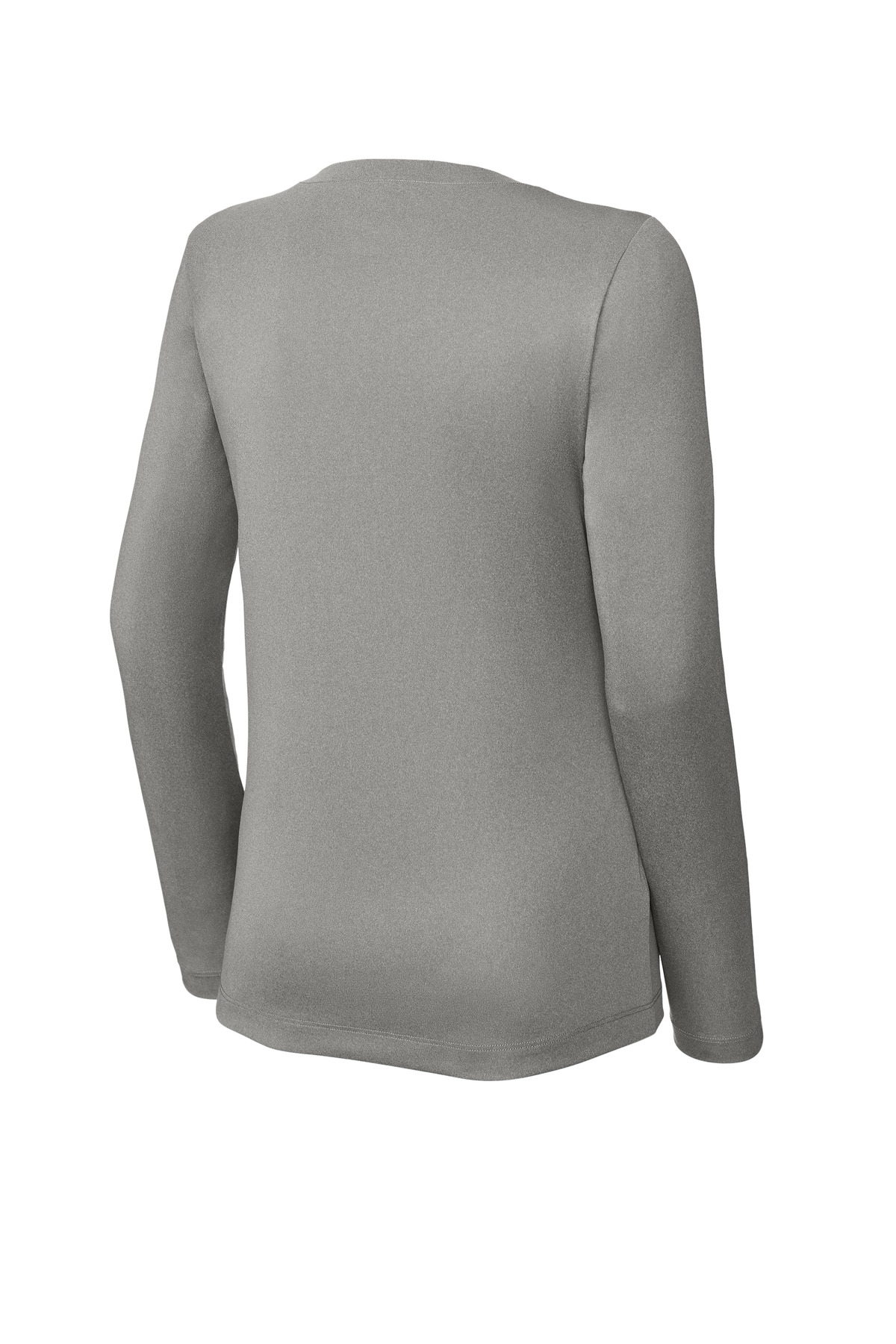 Sport-Tek LST353LS GryConHthr