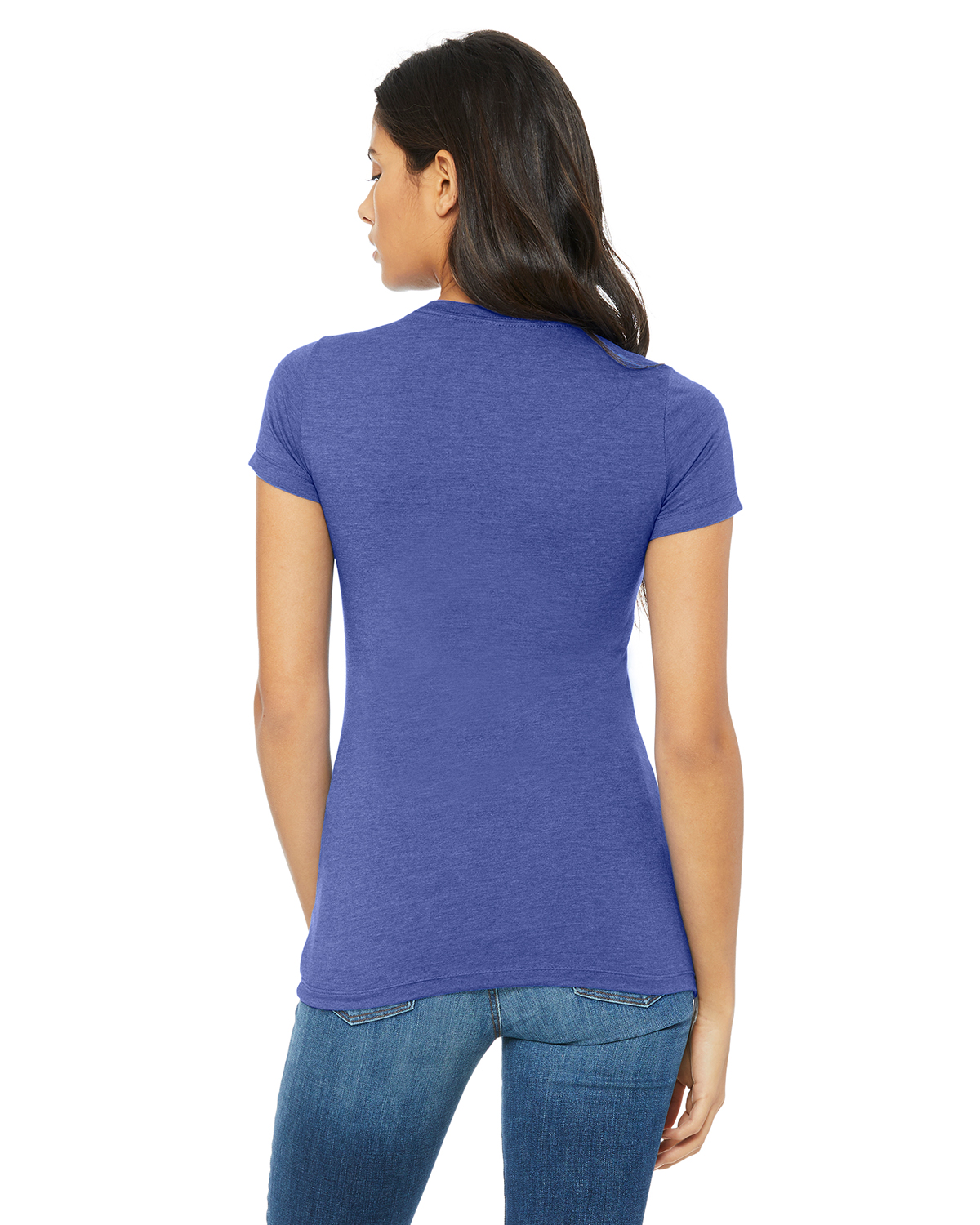 Bella + Canvas 6004 Heather True Royal