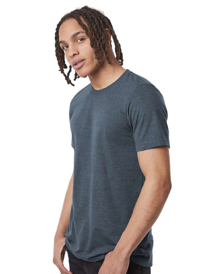 Tultex 602CVC Heather Navy Blue