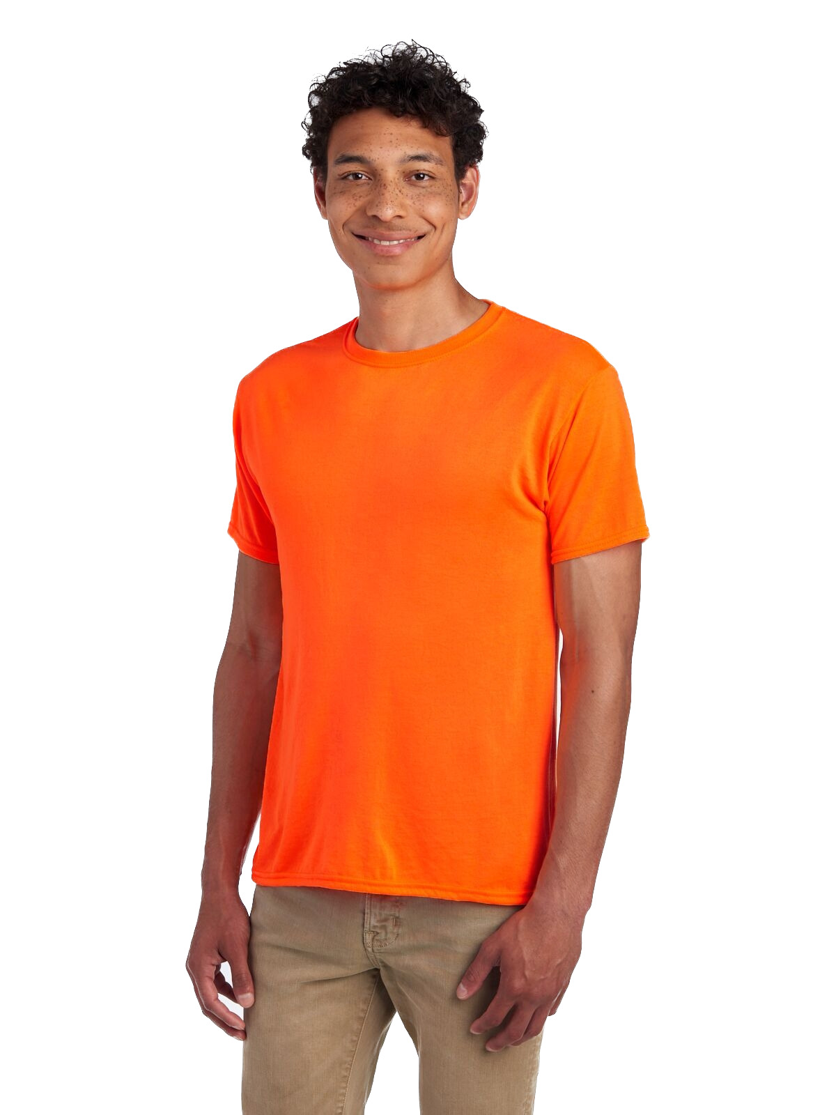 Jerzees 21M High Viz Safety Orange