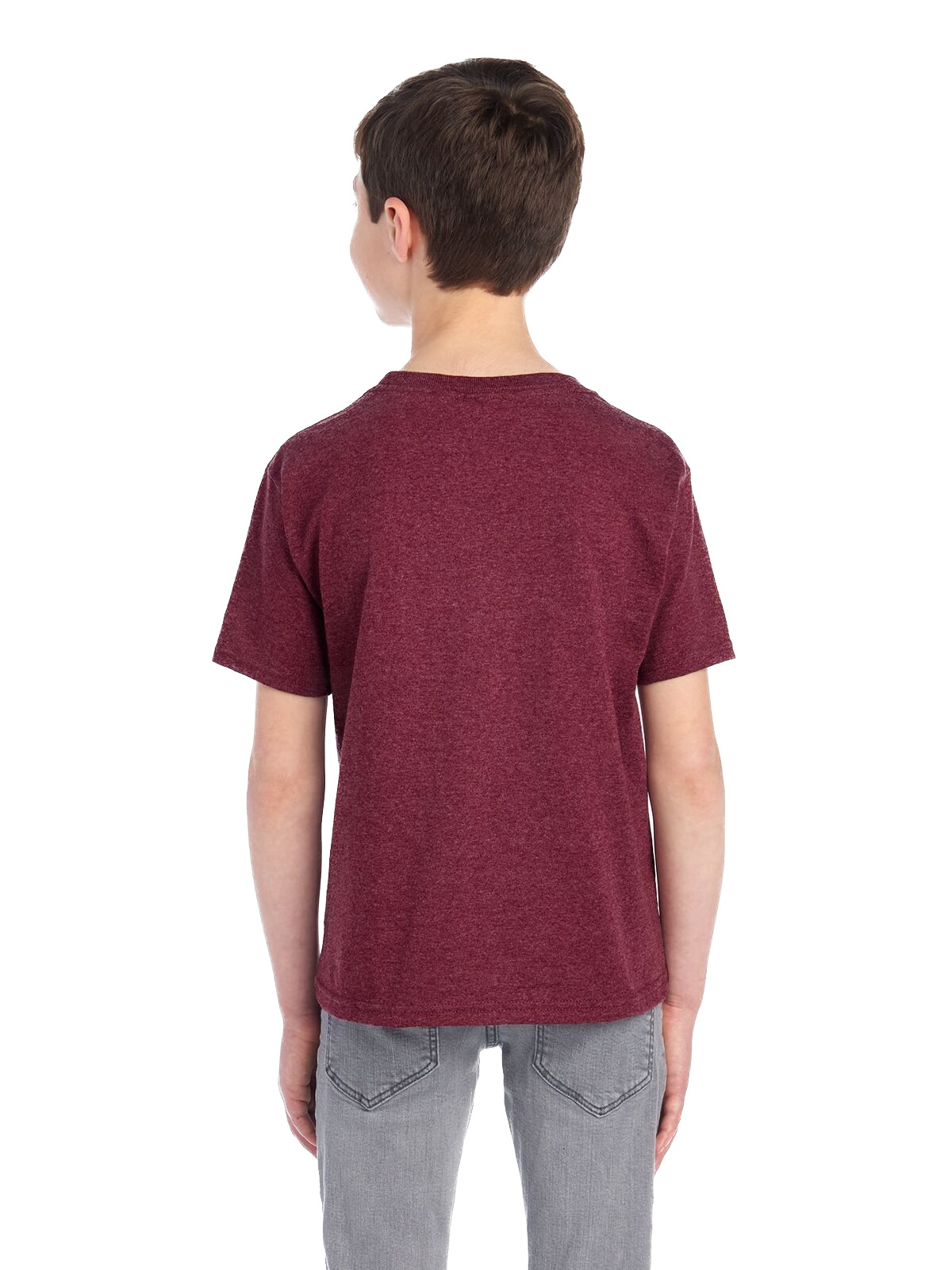 Jerzees 29B Vintage Heather Maroon