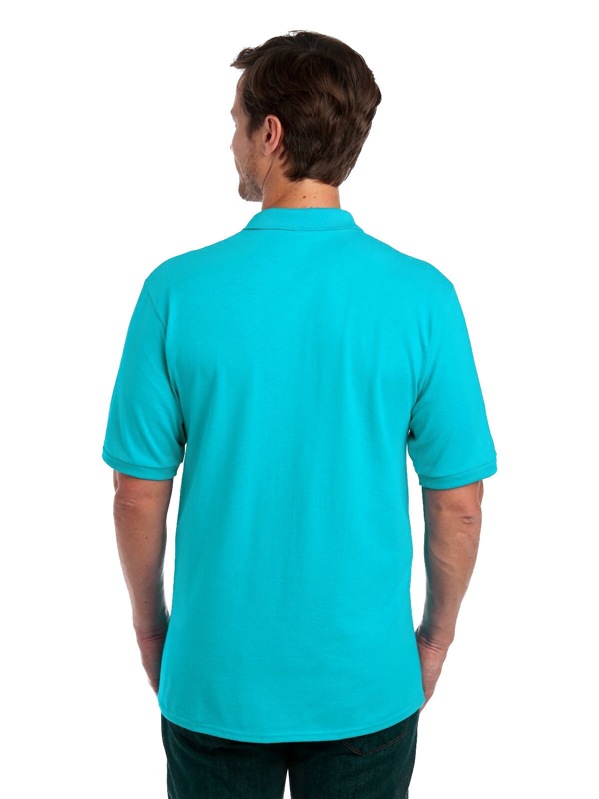 カリフォルニアの休日 Jerzees Unisex Spot Shield™ Jersey Polo 437 California Blue