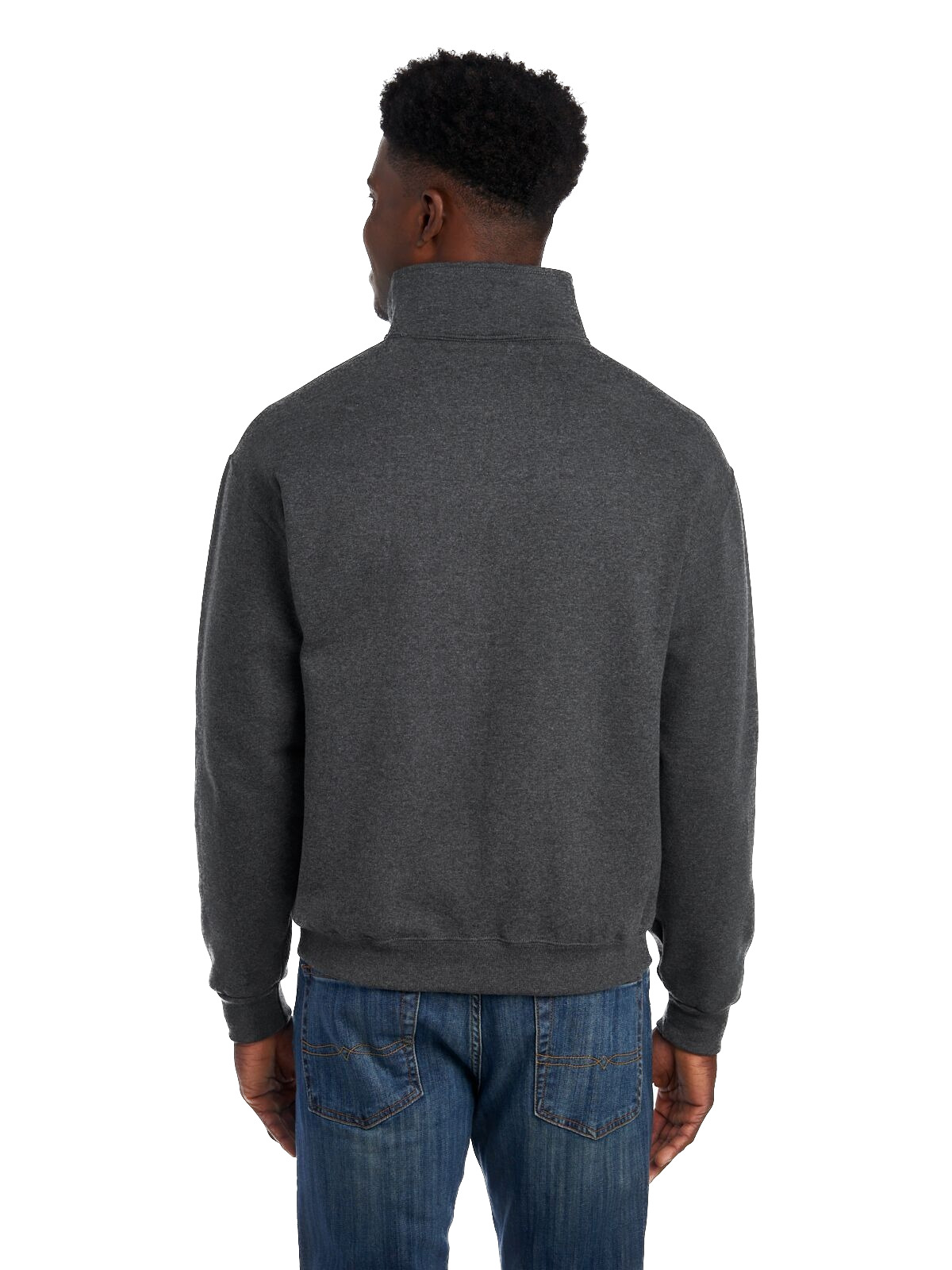 Jerzees 4528 Black Heather