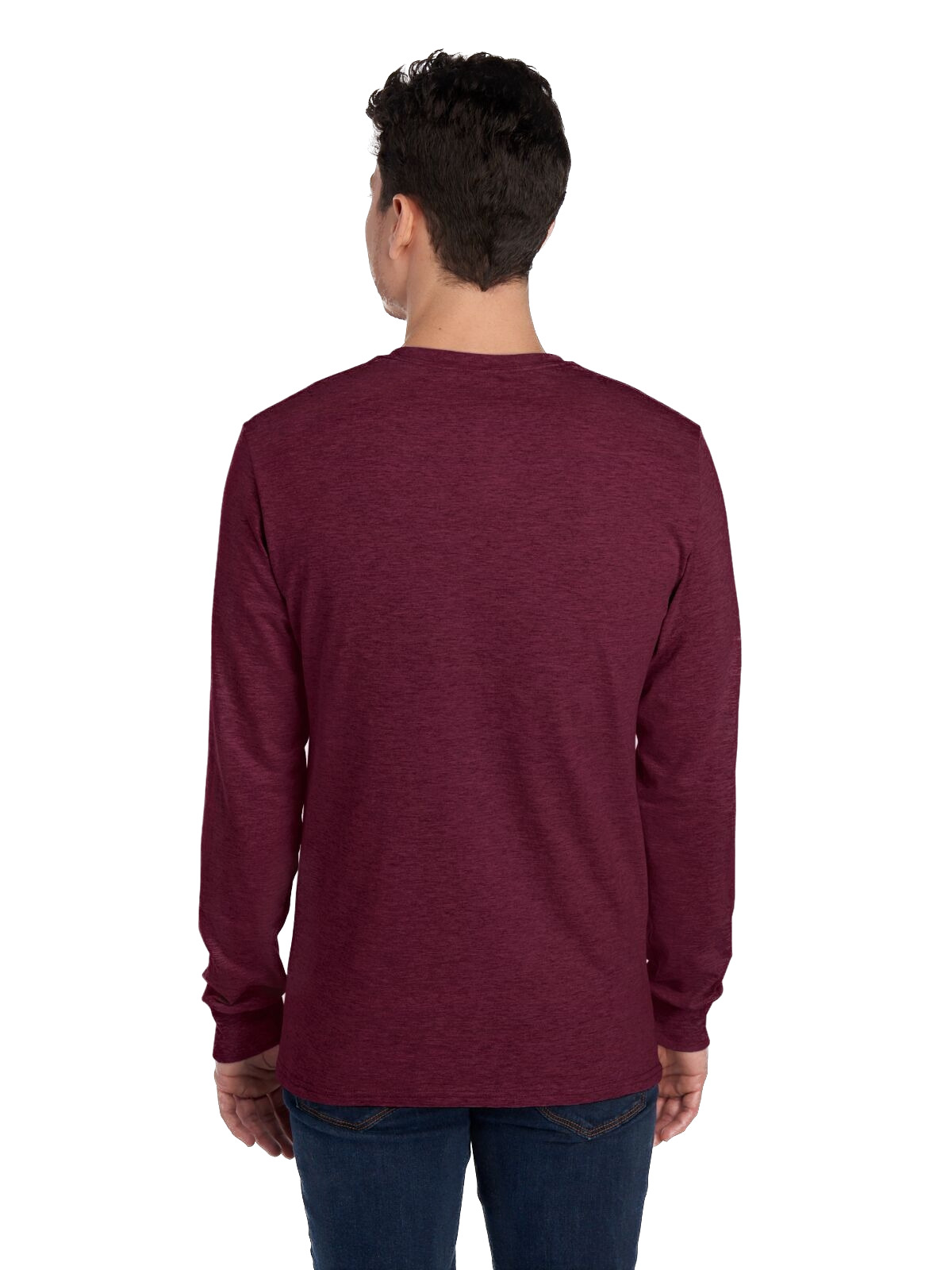 Jerzees 560LJE Maroon Heather