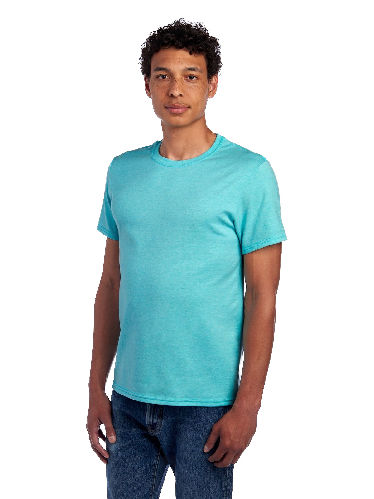 Jerzees 560MR Smply Aqua Heather