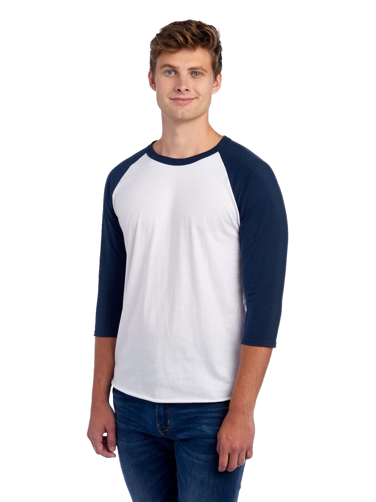 Jerzees 560RR White / J Navy