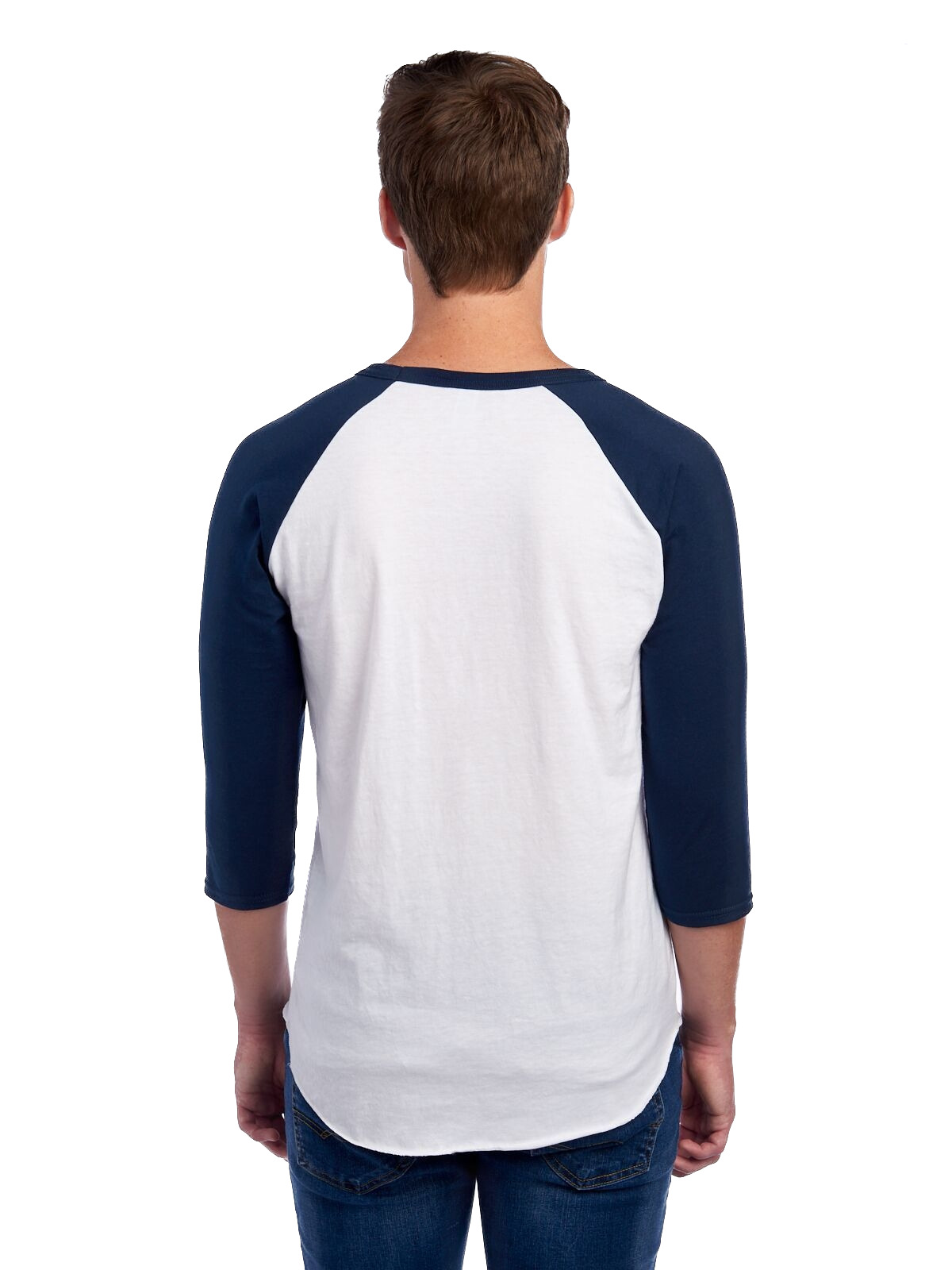 Jerzees 560RR White / J Navy