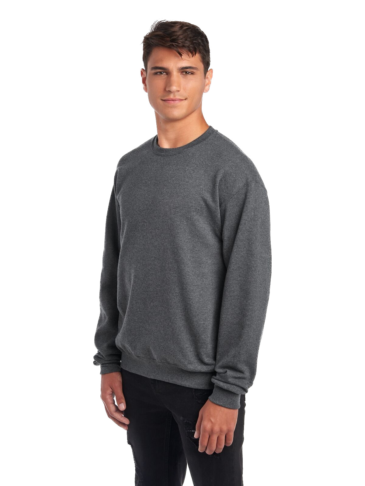 Jerzees 562 Black Heather