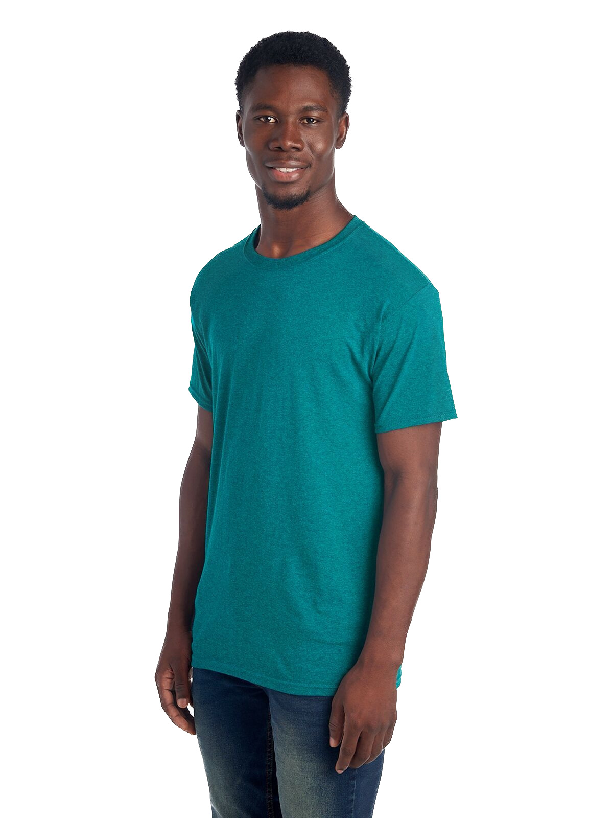 Jerzees 601MR Mosaic Blue Heather