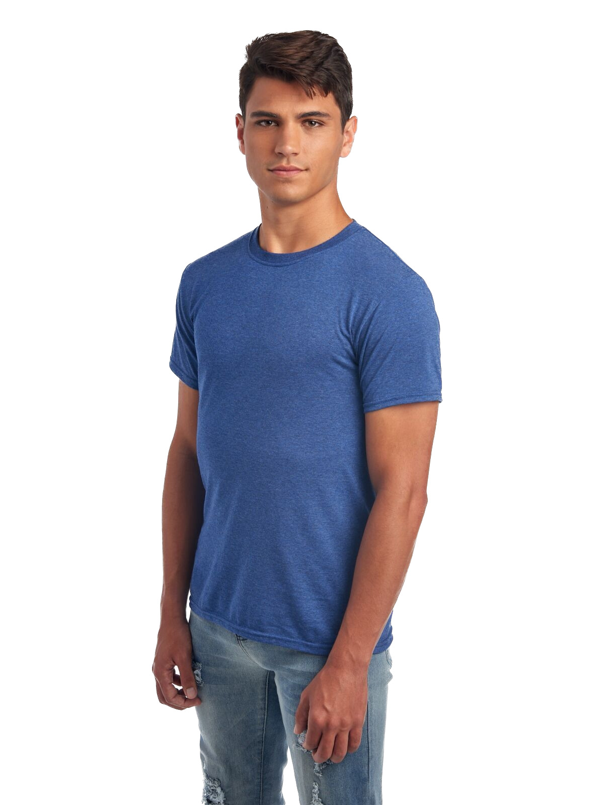 Jerzees 601MR True Blue Heather