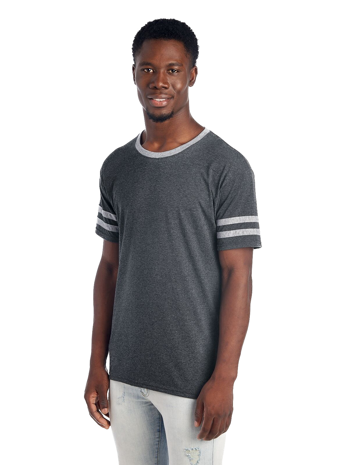 Jerzees 602MR Black Heather / Oxford