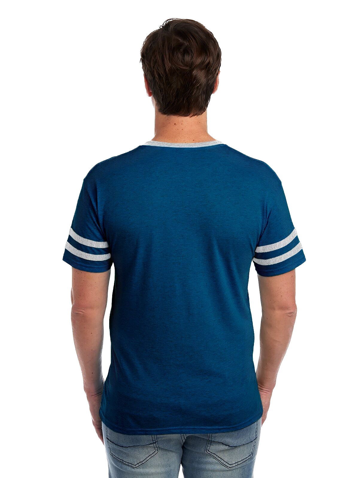 Jerzees 602MR Indigo Heather / Oxford