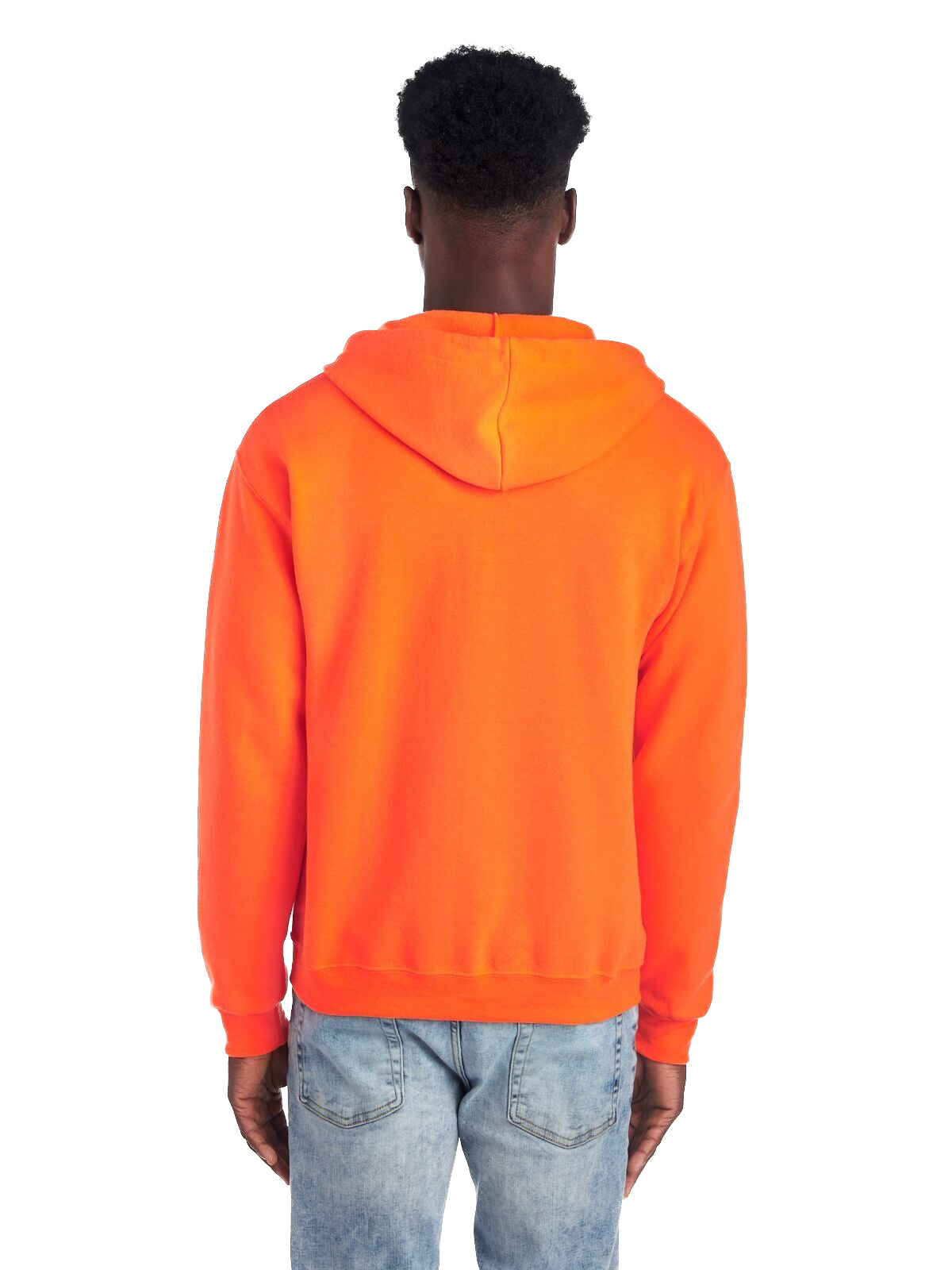 Jerzees Unisex Nu Blend® Fleece Full Zip Hoodie 993 High Viz