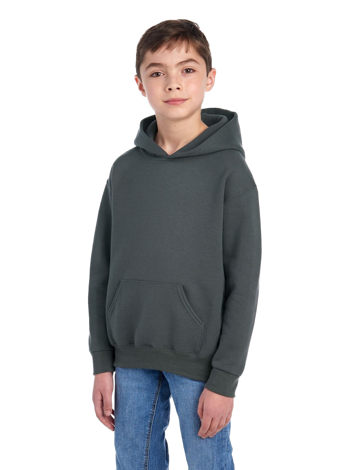 Jerzees 996Y Charcoal Gray