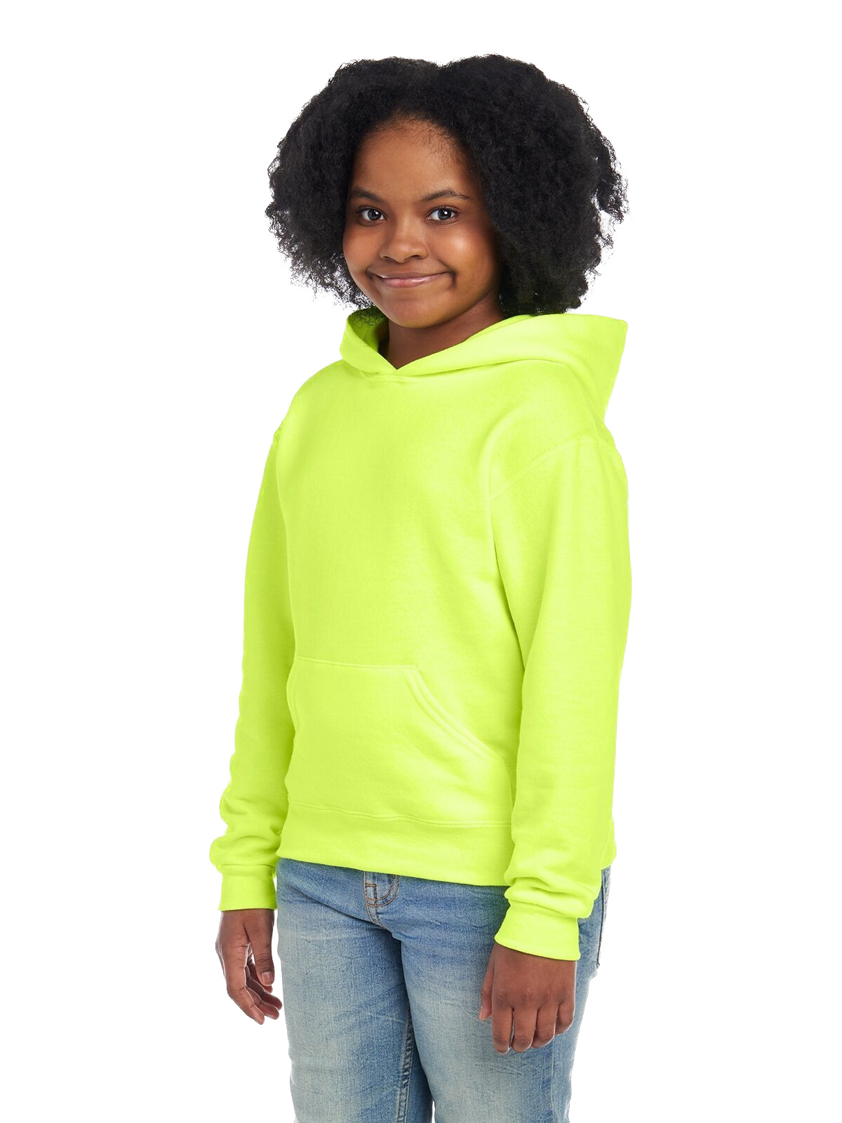 Jerzees 996Y High Viz Safety Green