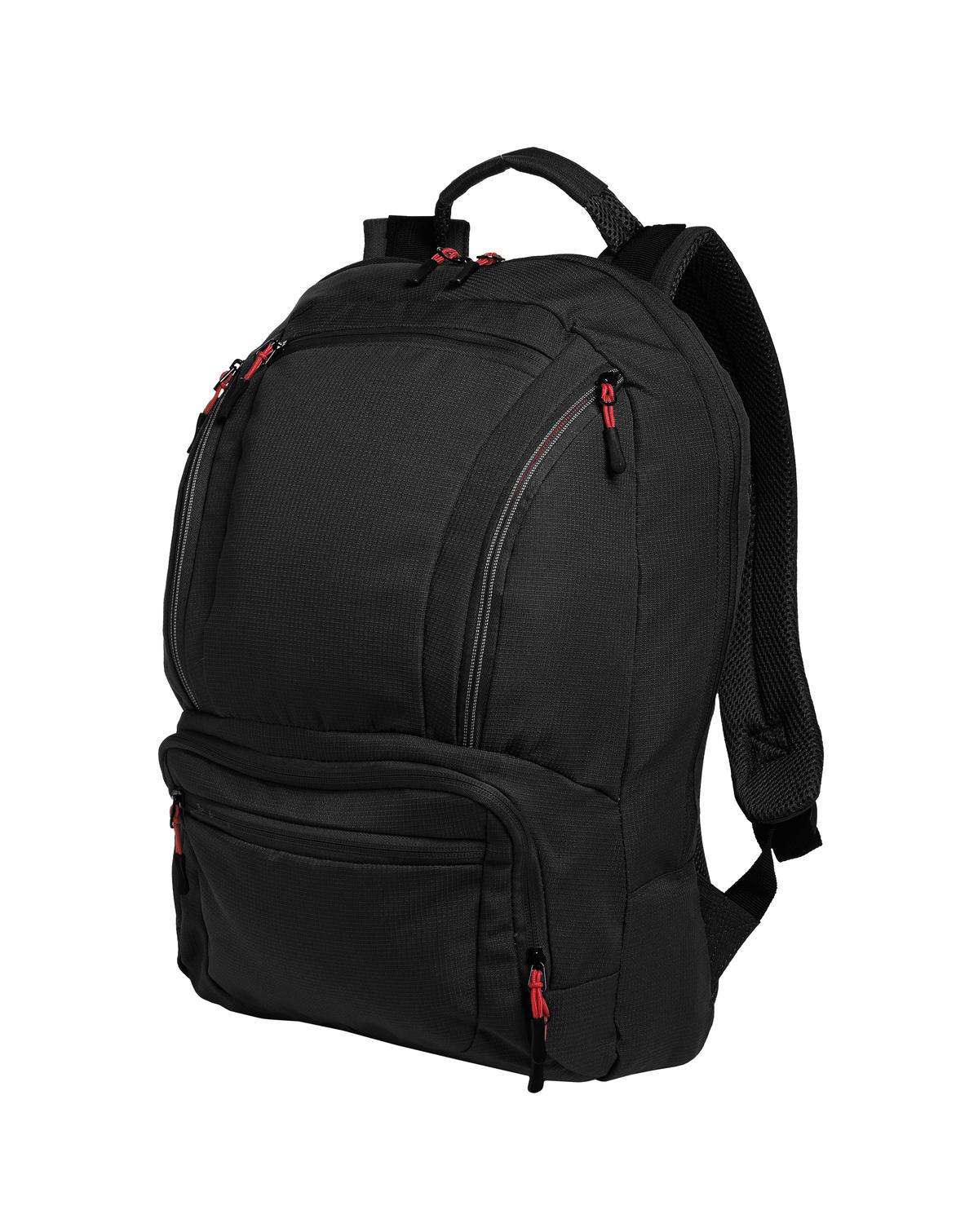 Port Authority BG200 Black / Red