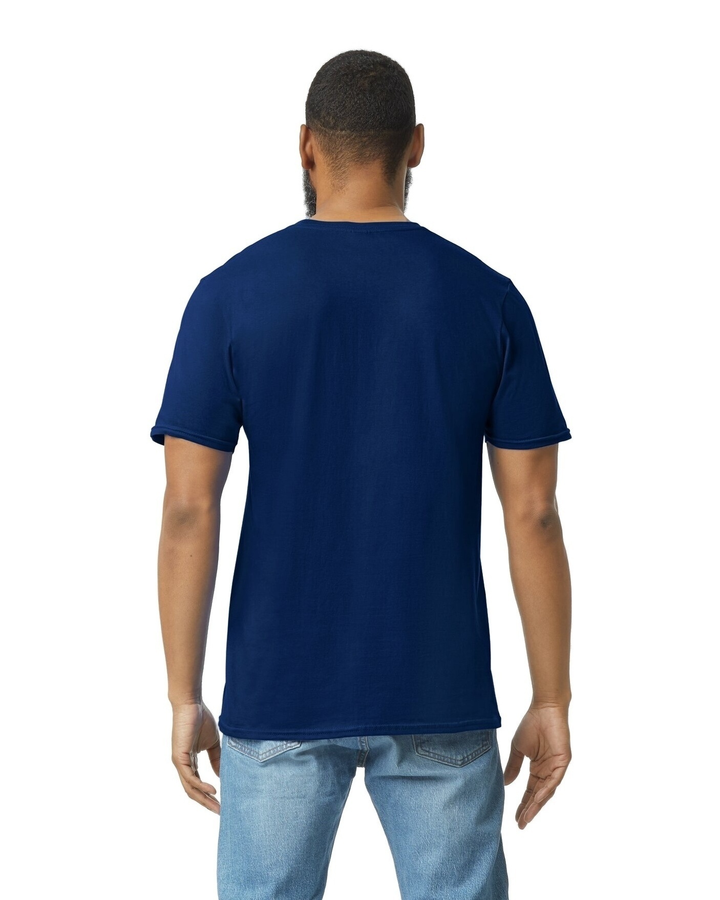 Gildan G640 Softstyle® Unisex T Shirt Navy | Jiffy