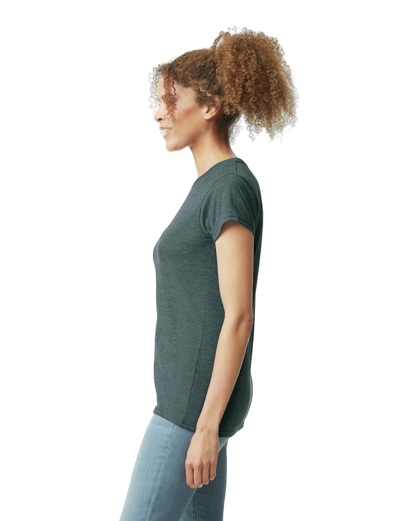 Gildan G640L Dark Heather