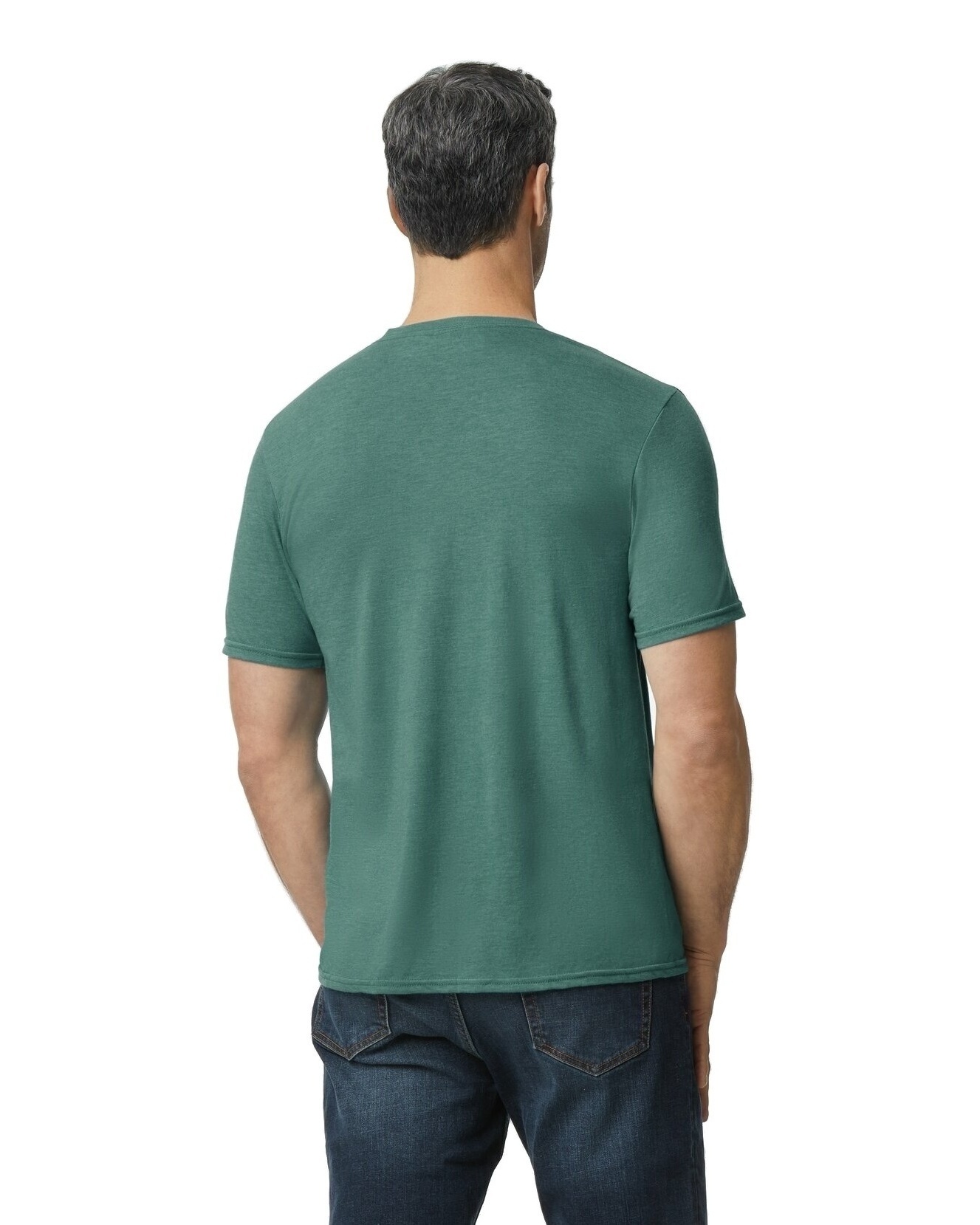 Gildan 6750 Heather Dark Green