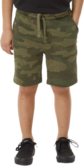 Independent Trading PRM16SRT Forest Camo Heather