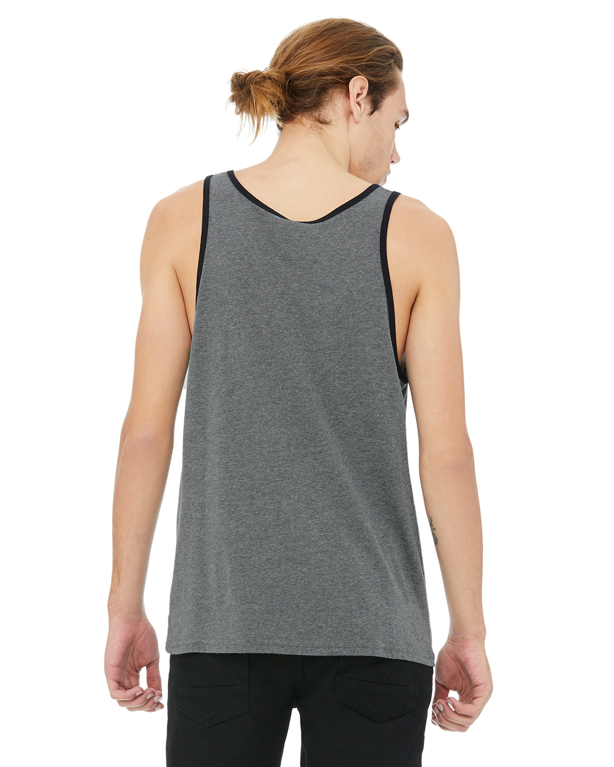 Bella + Canvas 3480 Heather Deep / Black