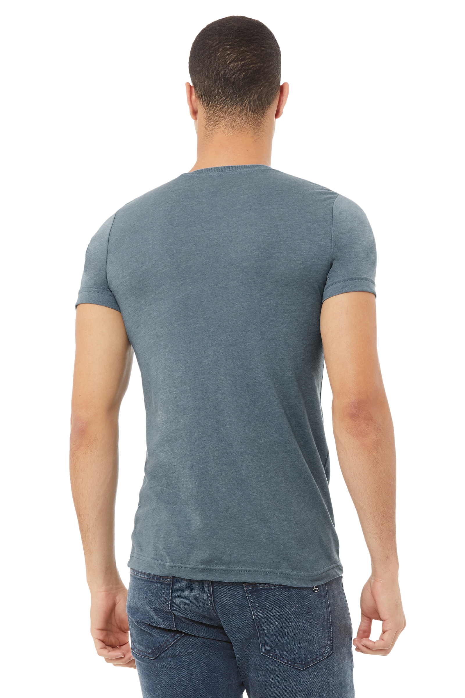 Bella + Canvas 3001CVC Heather Slate