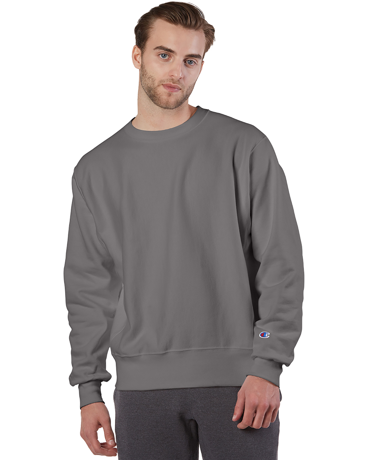 【USA】Reverse Weave ライトグレー champion Champion USA/Reverse Weave Pullover Hoodie（チャンピオン